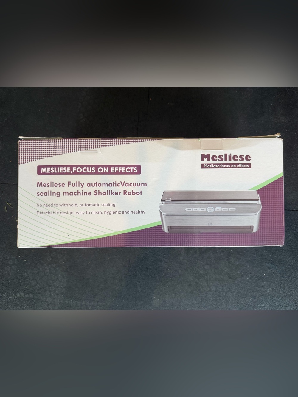 Mesliese Fully Automatic Vacuum Sealer, Shallker Robot